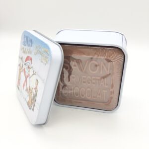 Sapone Naturale al cioccolato In Scatola Vintage