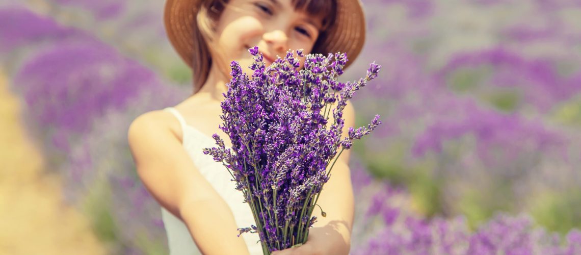 lavanda e bambina